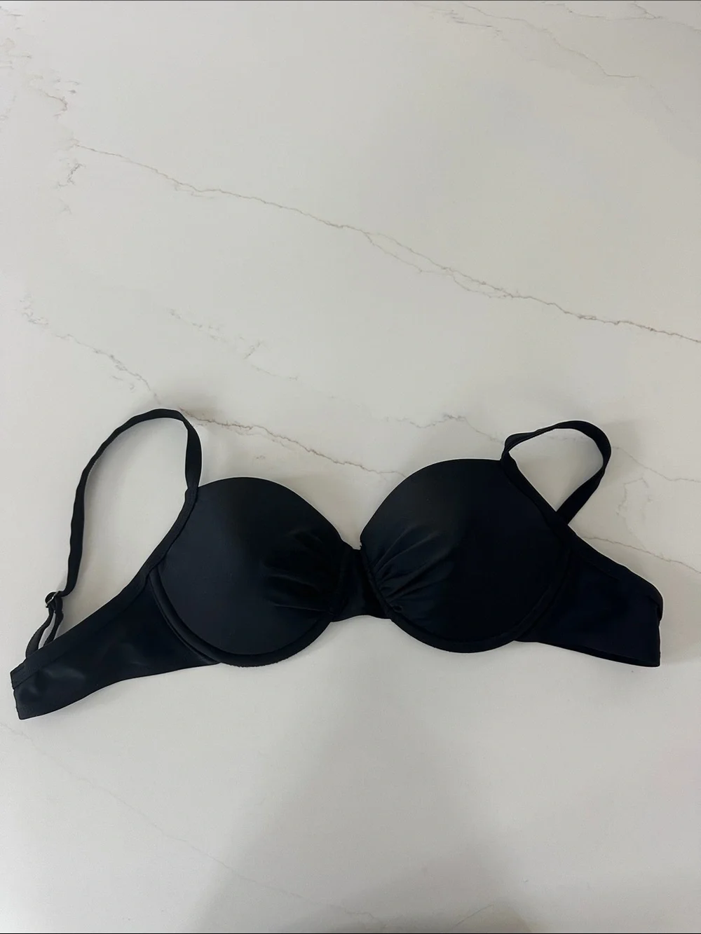 Merona Black Molded Underwire Cup Bikini Top